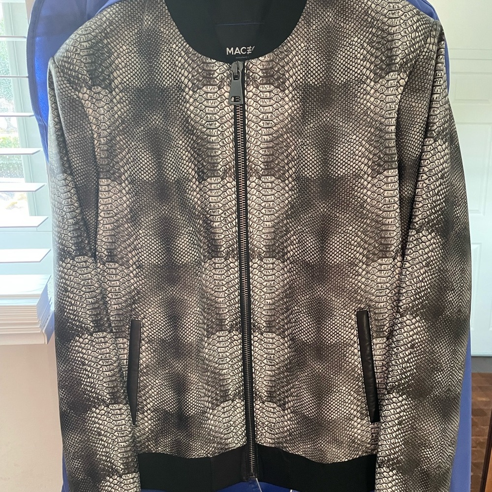 Maceoo leather jacket never worn perfect condition
